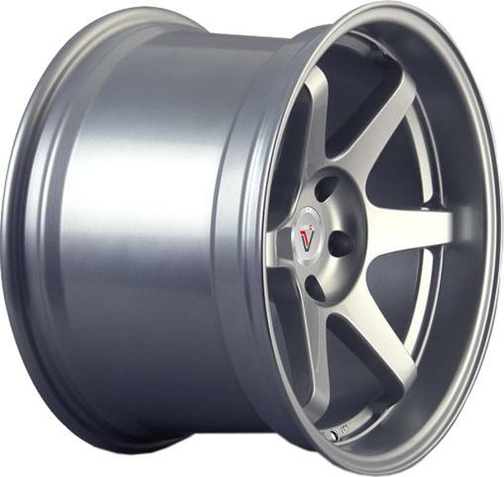 Vissol F-398 9.5x18 5x100 ET 20 Dia 57.1 silver