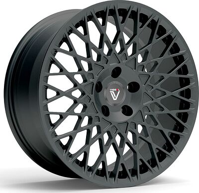 Vissol F-501 8.5x18 5x112 ET 42 Dia 66.6 satin-silver