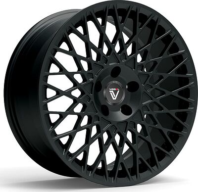 Vissol F-501 8.5x19 5x112 ET 32 Dia 66.6 gloss-charcoal