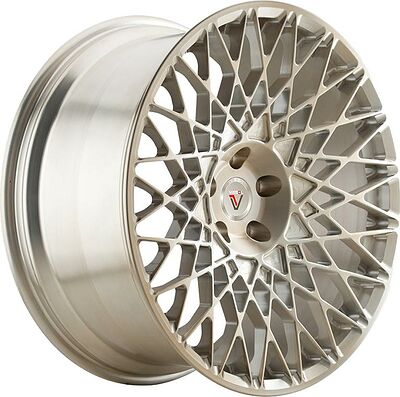 Vissol F-501 8.5x19 5x112 ET 32 Dia 66.6 gloss-gold