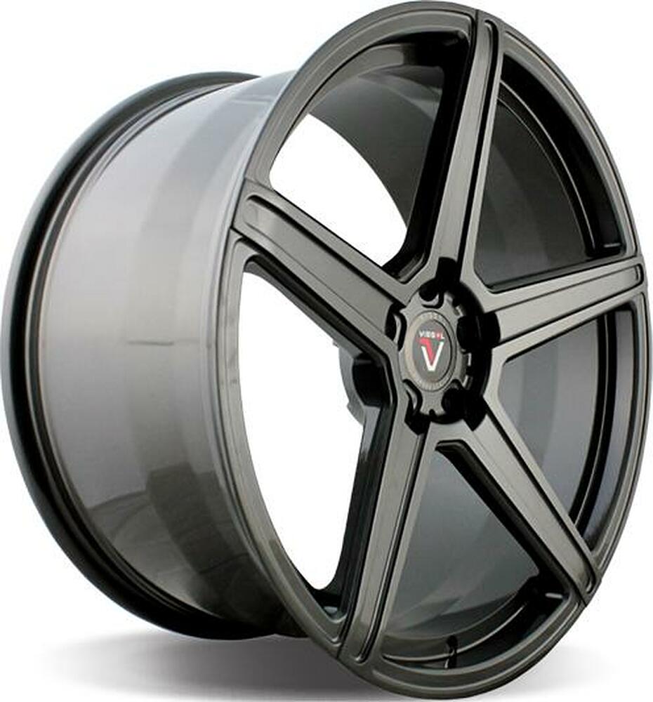 Vissol F-505 8x20 5x112 ET 30 Dia 66.6 gloss_graphite
