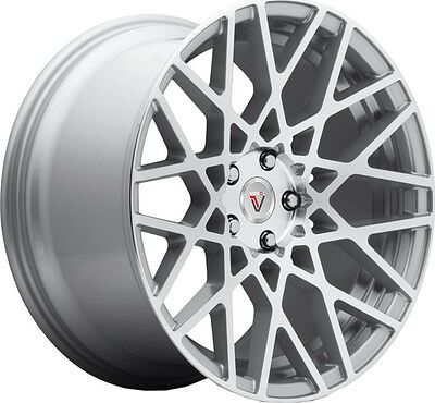 Vissol F-677 8.5x20 5x120 ET 35 Dia 72.6 silver-polished
