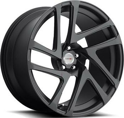 Vissol F-906 9x20 5x112 ET 32 Dia 66.6 satin_black
