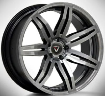Vissol F-911 9x20 5x112 ET 32 Dia 66.6 matte_graphite_machined