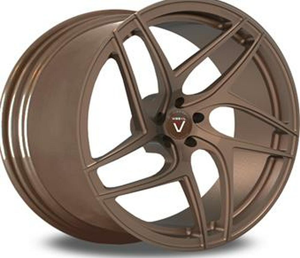 Vissol F-929R 9x22 5x112 ET 32 Dia 66.6 matte_black