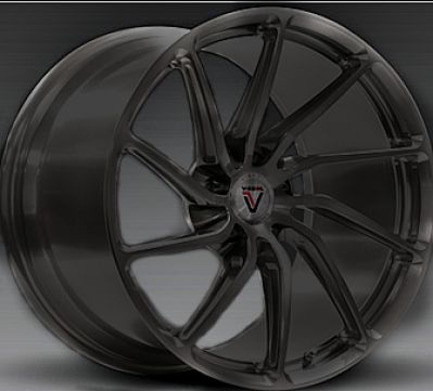 Vissol F-930R 9x22 5x112 ET 32 Dia 66.6 gloss_graphite