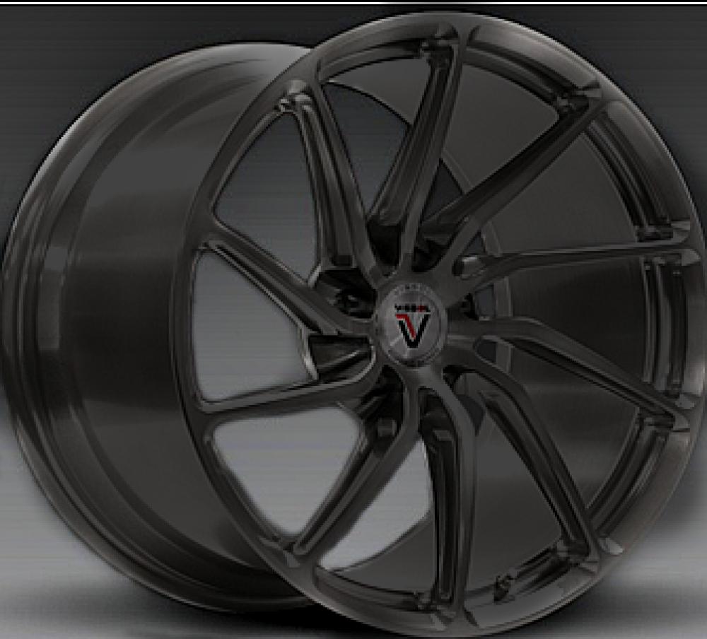 Vissol F-930R 9x22 5x130 ET 45 Dia 71.6 gloss_graphite