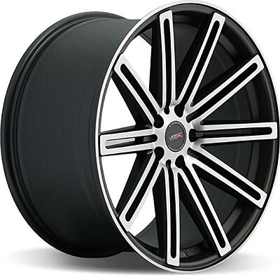 Vissol V-004 10.5x22 5x120 ET 35 Dia 74.1 matte-graphite-machined