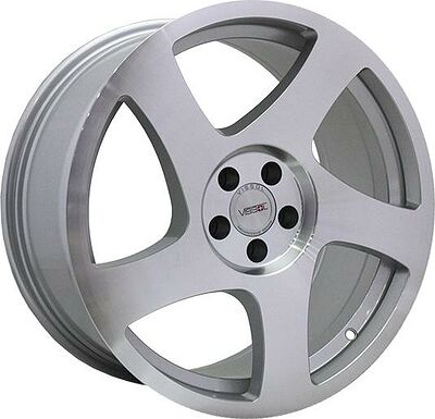 Vissol V-006 8.5x18 5x108 ET 45 Dia 72.6 silver-polished