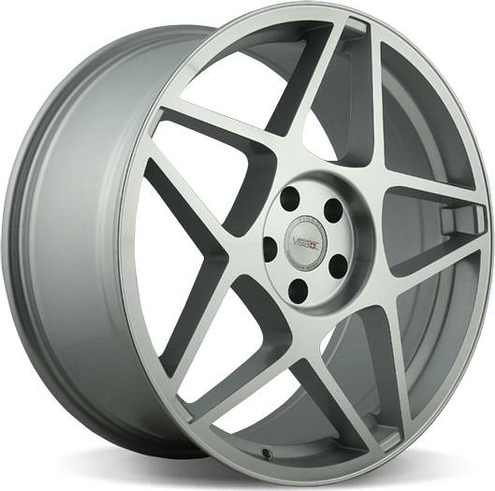 Vissol V-008 9x20 5x112 ET 35 Dia 66.6 silver-cut