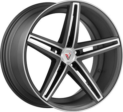 Vissol V-015 9x20 5x112 ET 32 Dia 66.6 matte-graphite-machined