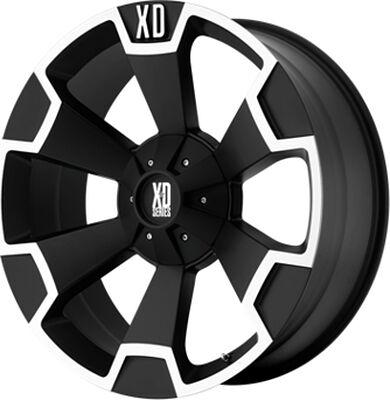 XD Series XD803 9x20 5x150 ET 35 Dia 110 Black/Machined