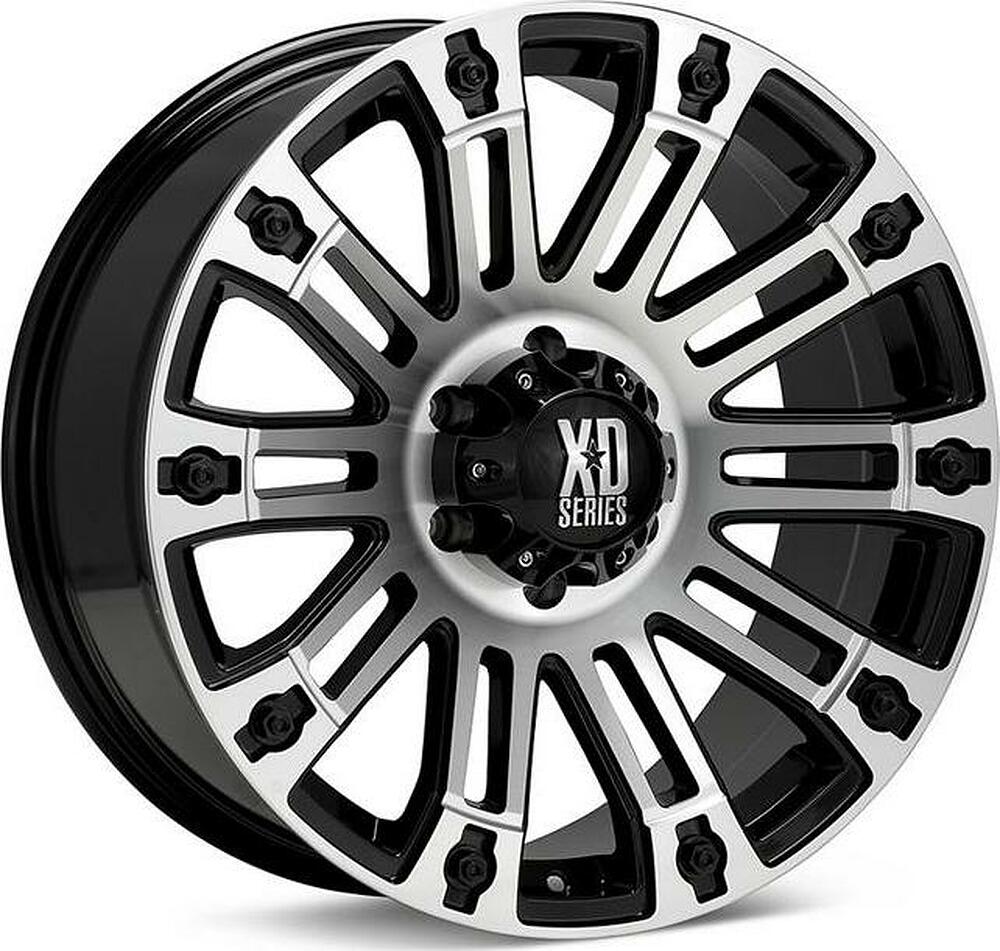 XD Series XD810 9x20 8x165 ET 18 Dia 125 Black/Machined