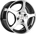 X'trike X-103 5.5x14 4x98 ET 35 Dia 58.5 BK/FP X'trike X-103 5.5x14 4x98 ET 35 Dia 58.5 BK/FP