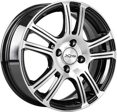 X'trike X-105 6x15 4x98 ET 35 Dia 58.5 BK/FP