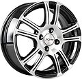 X'trike X-105M 6x15 4x108 ET 45 Dia 67.1 BK/FP