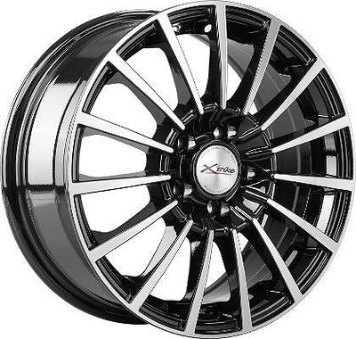 X'trike X-106 6.5x15 5x100 ET 48 Dia 67.1 BK/FP