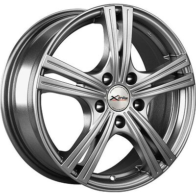 X'trike X-112 6.5x16 5x100 ET 38 Dia 57.1 silver