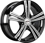 X'trike X-112 6.5x16 5x114.3 ET 45 Dia 60.1 BK/FP