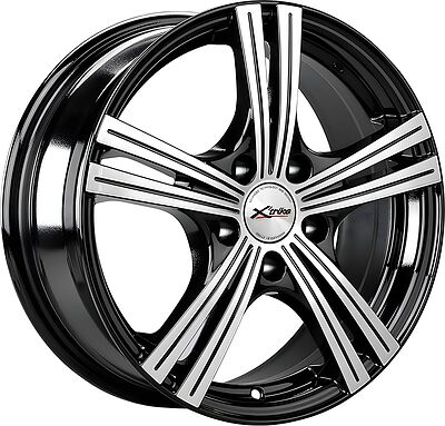 X'trike X-112 6.5x16 5x114.3 ET 45 Dia 60.1 BK/FP
