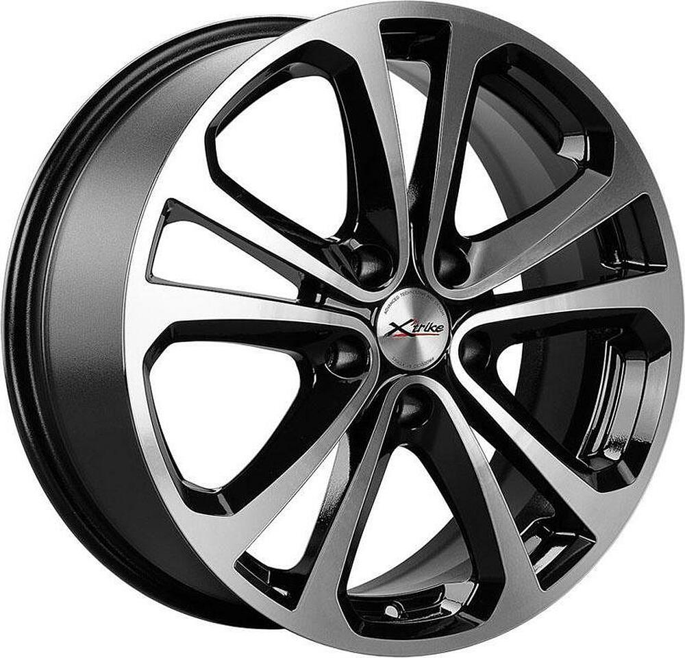 X'trike X-113 7x17 5x100 ET 38 Dia 67.1 BK/FP