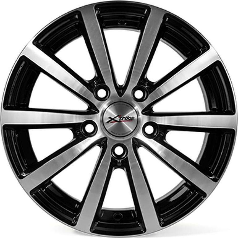 X'trike X-115 6x15 5x110 ET 43 Dia 65.1 BK/FP