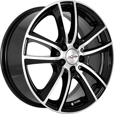 X'trike X-116М 6.5x16 5x110 ET 37 Dia 65.1 BK/FP