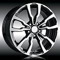 X'trike X-117 6.5x16 5x114.3 ET 35 Dia 67.1 BK/FP