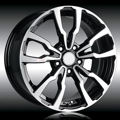 X'trike X-117 6.5x16 5x100 ET 38 Dia 67.1 BK/FP