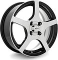 X'trike X-118 6x15 4x100 ET 38 Dia 67.1 BK/FP