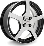 X'trike X-118 6x15 4x100 ET 38 Dia 67.1 BK/FP