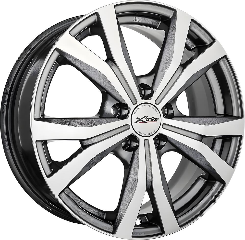 X'trike X-119 6.5x16 5x115 ET 41 Dia 70.2 HSB/FP