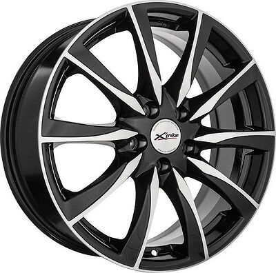 X'trike X-120 7x17 5x100 ET 45 Dia 67.1 BK/FP
