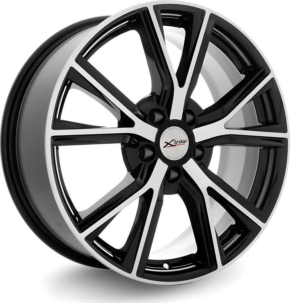 X'trike X-122 7.5x18 5x112 ET 45 Dia 57.1 BK/FP