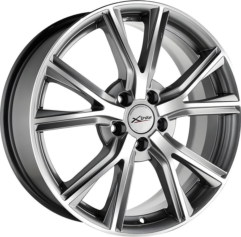 X'trike X-122 7.5x18 5x100 ET 48 Dia 56.1 HSB/FP