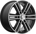 X'trike X-124 7.5x17 6x139.7 ET 25 Dia 106.1 BK/FP