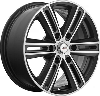 X'trike X-124 7.5x17 6x139.7 ET 25 Dia 106.1 BK/FP