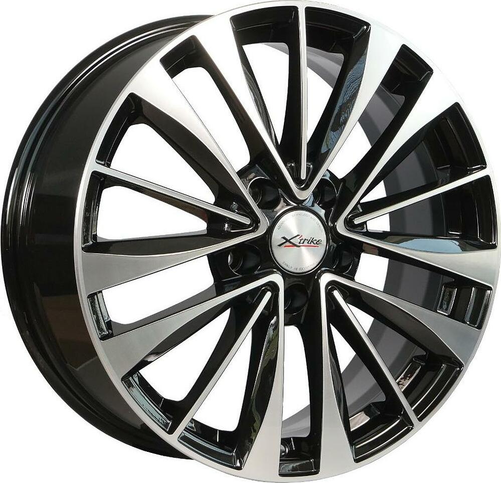 X'trike X-126 7x17 5x100 ET 38 Dia 57.1 BK/FP
