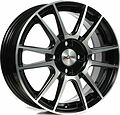 X'trike X-127 6x15 4x100 ET 45 Dia 60.1 BK/FP