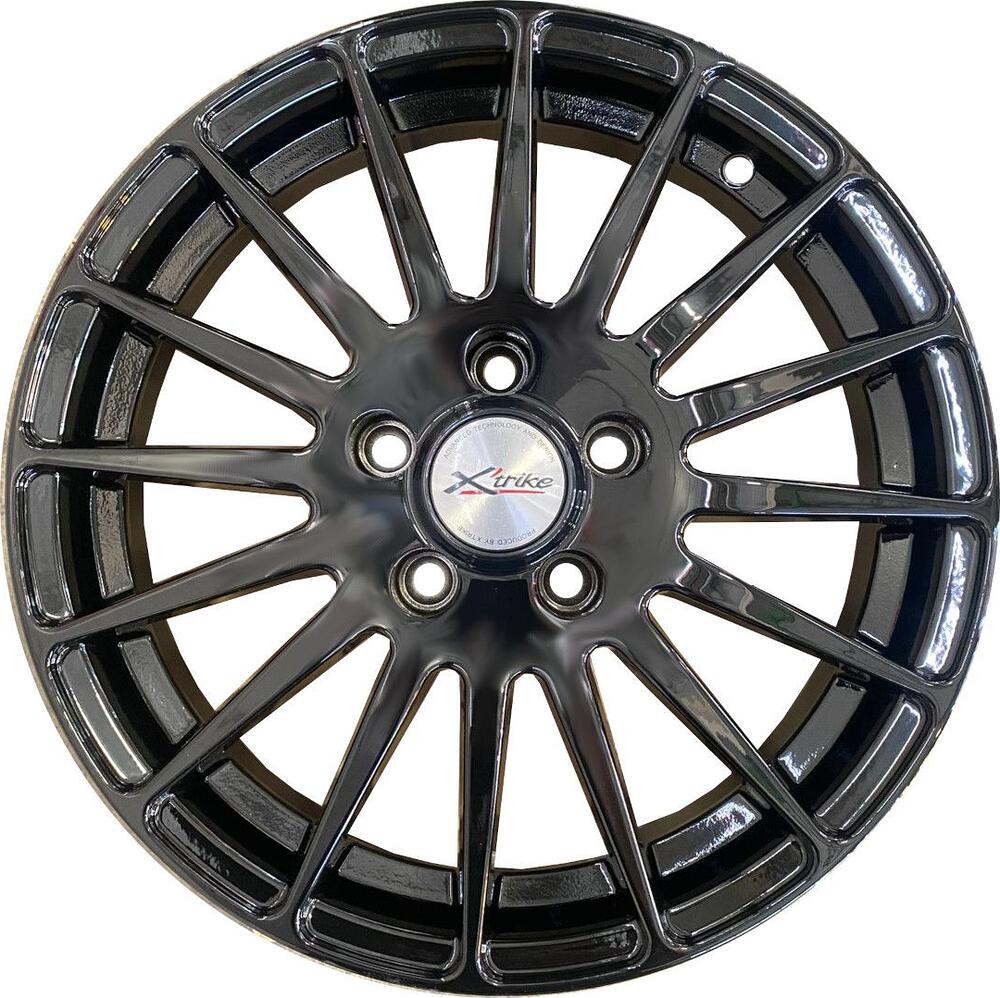 X'trike X-128 6.5x16 5x112 ET 45 Dia 57.1 BK