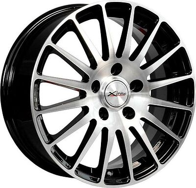 X'trike X-128 6.5x16 5x114.3 ET 38 Dia 67.1 BK/FP