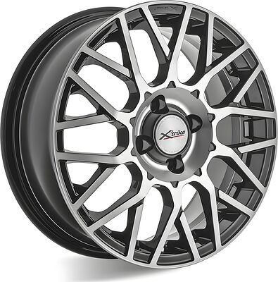 X'trike X-132 6x15 4x100 ET 46 Dia 60.1 BK/FP