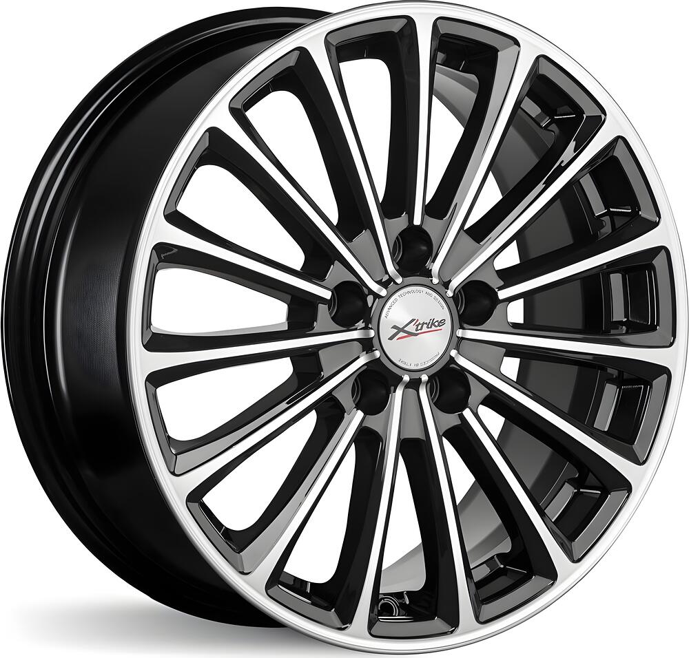 X'trike X-136 7x17 5x105 ET 38 Dia 56.6 BK/FP