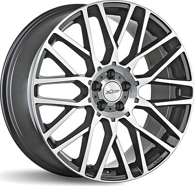 X'trike X-137 8.5x20 5x108 ET 46 Dia 63.4 BK/FP