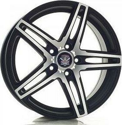 Yamato Asikaga Esimoti 7x17 5x112 ET 49 Dia 57.1 Pure Silver
