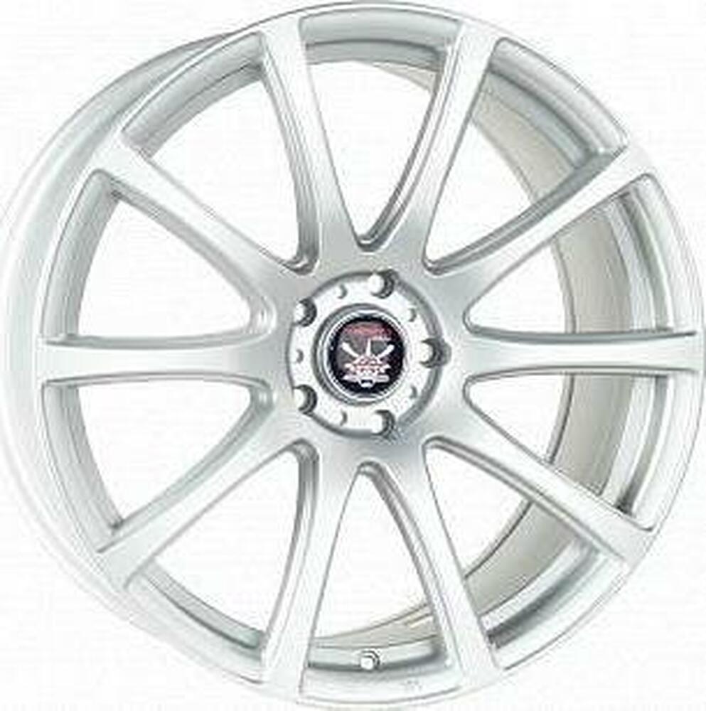 Yamato Asikaga Takauji 8x18 5x112 ET 45 Dia 57.1 Pure Silver