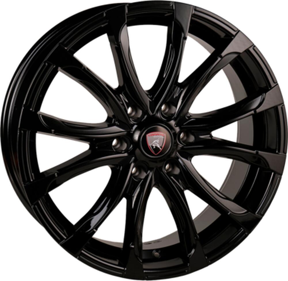 Yamato Hinode 8x20 6x139.7 ET 25 Dia 106.1 Black