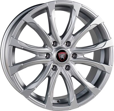 Yamato Hinode 8x20 6x139.7 ET 25 Dia 106.1 Silber