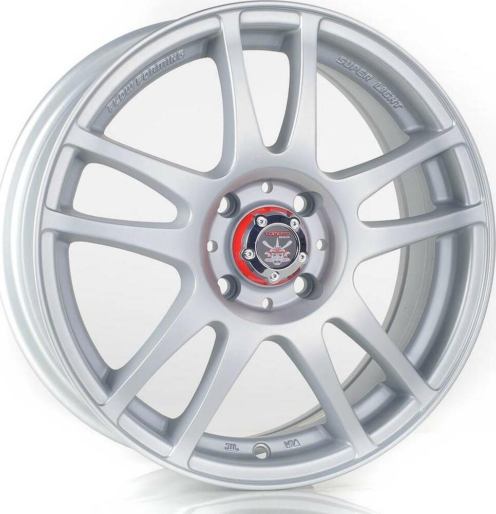 Yamato Minamoto-no Eriie 5.5x14 4x100 ET 45 Dia 54.1 Pure Silver