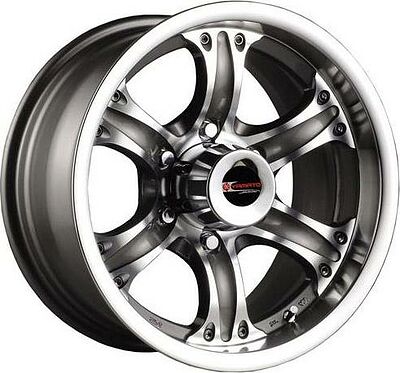 Yamato Takauji 7.5x17 5x112 ET 45 Dia 66.6 Pure Silver